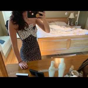 TOPSHOP speckled dress